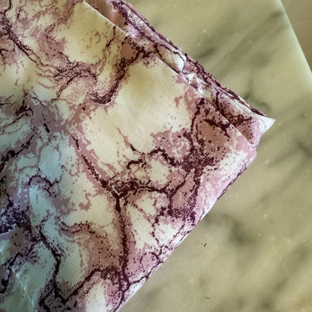 Pink Purple Marble Pillowcases new